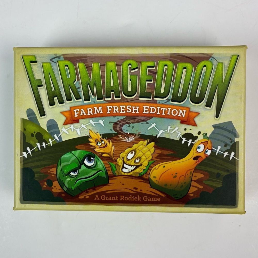 New Farmageddon farm fresh edition by Hyperbole cards game 2-4 players